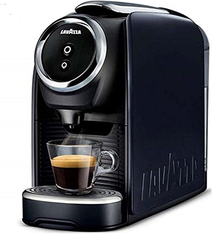 Lavazza Blue Classy Mini Single Serve Espresso Coffee Machine LB 300 with Gold Selection 2 Coffee Capsules (Pack Of 100), Value Pack, 2 Coffee selections: simple touch controls