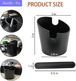 Load image into Gallery viewer, 5 Inch Coffee Knock Box Shock-Absorbent Durable Barista Style Knock Box With Removable Knock Bar and Non-Slip Base Gift (S-Black)