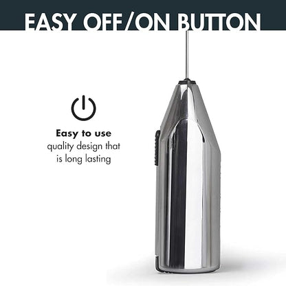 Primula Stovetop Espresso Maker and Handheld Electric Milk Frother Gift Set, Moka Pot for Classic Italian and Cuban Coffee, Cafetera, 6 Espresso Cups, Silver