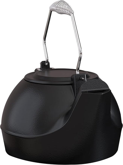 Fire Beauty Humidifying Iron Kettle，Stove Humidifier，Wood Stove Kettle，Cast Iron，Chrome handle