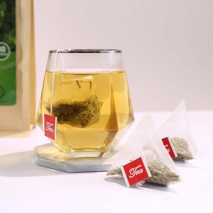 FullChea - Oregano Tea Bags, 30 Teabags, 2g/Bag - Premium Oregano Leaves - Non-GMO - Caffeine-Free - Support Digestion & Boost Immunity