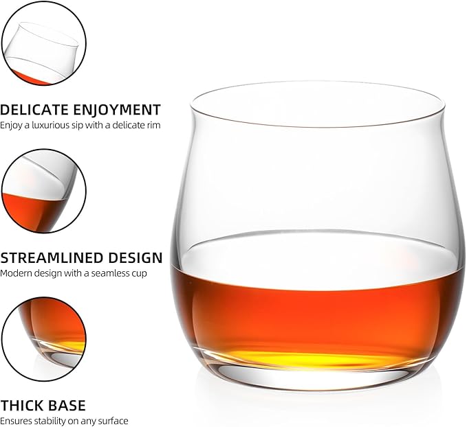 KAMMAK Shot Glasses Set of 2, 290ml/9.8oz Clear Espresso Shot Glass with Heavy Base for Bar Restaurants Home, Small Whiskey Shot Glass for Vodka, Whiskey, Tequila, Spirits & Liquors