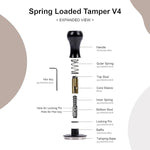 Load image into Gallery viewer, 45.5mm Espresso Tamper - Professional Stainless Steel Coffee Press with Ergonomic Handle, Barista-Grade Espresso Accessories