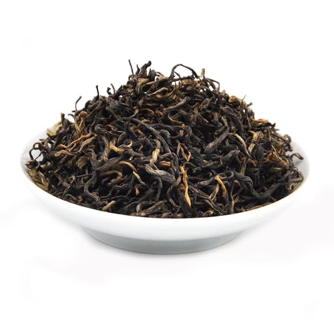 ChaWuWarmSun [B] FengQing DianHong Black Tea,3.5oz/100g,Loose Leaf,YunNan Big Leaf Arbor Tea. (Pack of 2)