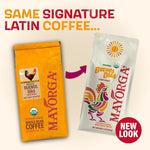 Load image into Gallery viewer, Mayorga Organic Coffee 2lb Buenos Dias - Light Roast Whole Bean Coffee Specialty Grade, 100% Arabica, Slow Roasted, Citrusy and Sweet Flavor with Low Acidity - USDA Organic, Non-GMO, Kosher
