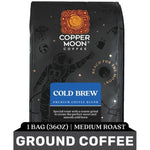Load image into Gallery viewer, Copper Moon Ground Coffee, Medium Roast, Cold Brew Special Blend, 32 Oz