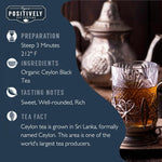 Load image into Gallery viewer, Organic Positively Tea Company, Ceylon Black Tea, Loose Leaf, 16 Ounce