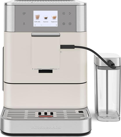 KitchenAid Fully Automatic Espresso Machine KF7, KES8557, Porcelain White