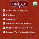 Load image into Gallery viewer, Organic Positively Tea Company, Decaf English Breakfast Black Tea Bags, 100 Count, Eco-Friendly Tea Bags, Non-GMO