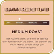 Don Francisco's Hawaiian Hazelnut Flavored Ground Coffee (12 oz Bag) (Pack of 2)