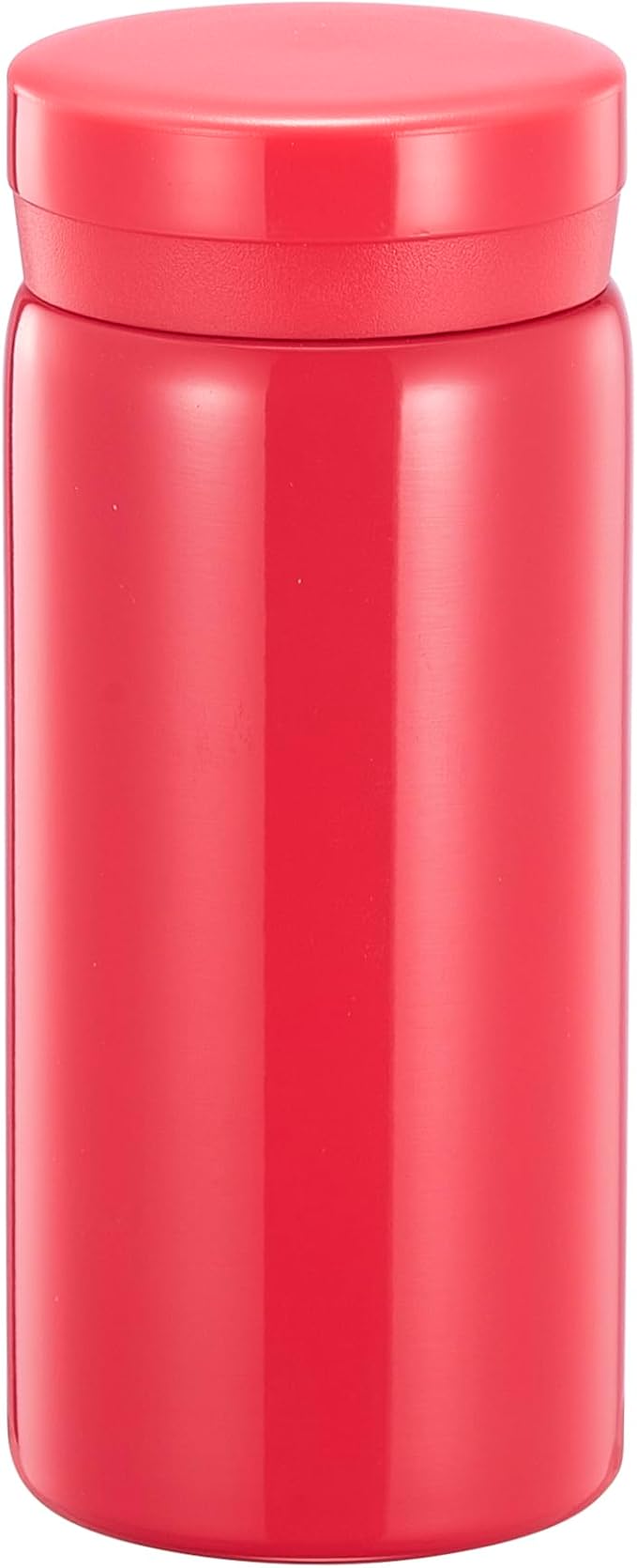 Mini Thermos Cute Water Bottle - 7 oz Tiny Insulated Vacuum 18/10 Stainless Steel Small Flask - Leak Proof & Spill Proof & Keeps Cold and Hot for Drink, Coffee, Tea - Rose Red
