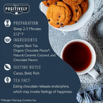 Load image into Gallery viewer, Organic Positively Tea Company, Choco Coco Joy Black Tea, Loose Leaf, 16 Ounce