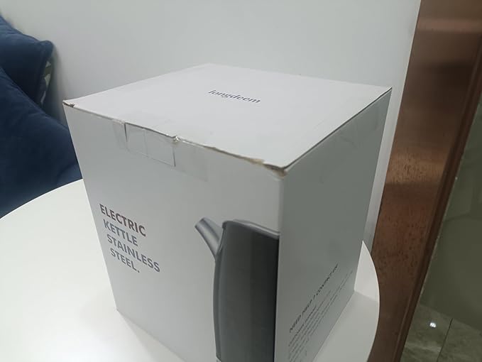 Electric Tea Kettle for Boiling Water, Wide Open Lid Stainless Steel Water Boiler, 1500W/1.7L for Coffee/Tea Brewing, Auto Shut Off & Boil Dry Protection, Cordless Swivel Base & LED Indicator, Green