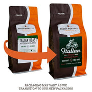 Fresh Roasted Coffee, Italian Roast, 2 lb (32 oz), Dark, Kosher, Whole Bean