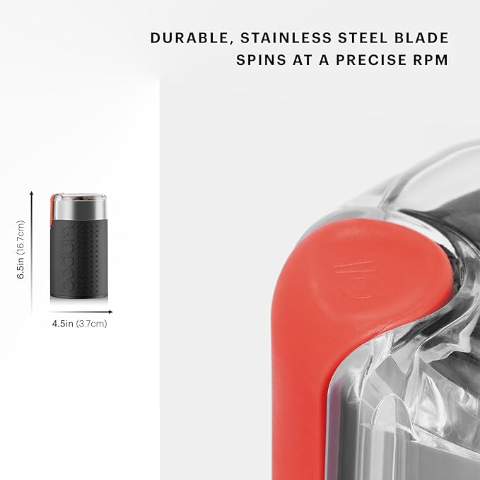 Bodum Bistro Electric Blade Coffee Grinder, Black