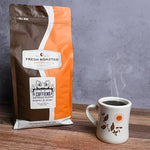 Load image into Gallery viewer, Fresh Roasted Coffee, Coffiend, 5 lb (80 oz), Med-Dark Roast, Kosher, Whole Bean