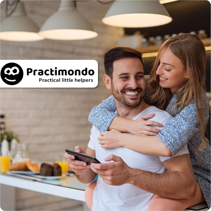 Premium Barista Espresso Tamper Set 53mm Aluminum and Stainless Steel (53mm, Aluminum Handle)