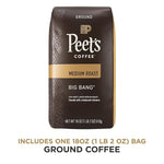 Load image into Gallery viewer, Peet's Coffee, Medium Roast Ground Coffee - Big Bang 18 Ounce Bag
