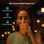 Load image into Gallery viewer, GoveeLife Smart Ice Maker Countertop, Portable Ice Machine with Voice Control, 9 Ice Cubes in 6 Minutes 3 Sizes, 26lbs/24Hrs, Self Cleaning RGB Lights, Quiet Ice Maker with Scoop for Kitchen Silver