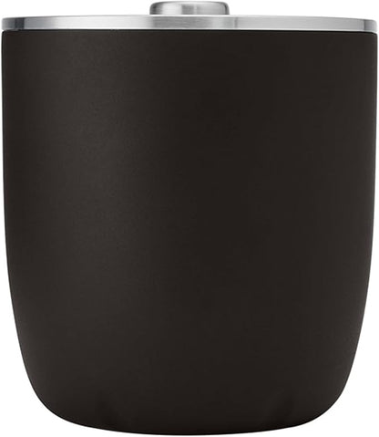 S'well Stainless Steel Ice Bucket XL, 100oz, Onyx, Includes Lid And Scoop, Triple Layered Vacuum Insulated Container Keeps Ice Colder for Longer, BPA Free Barware