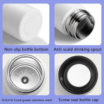 Load image into Gallery viewer, 5 oz Mini Thermos Cute Water Bottle - Insulated Stainless Steel Bottle - Keeps Cold for 12 hours, Hot for 6 hours - Blue