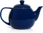 Load image into Gallery viewer, Sweese Teapot, Porcelain Tea Pot with Stainless Steel Infuser, Blooming &amp; Loose Leaf Teapot - 27ounce, Navy