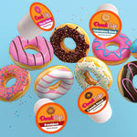 Load image into Gallery viewer, Donut Café Single Serve Coffee Pods for Keurig K Cup Brewers, Light Medium and Dark French Roast, Breakfast Classic Blend, Colombian, Variety Pack, 80 Count