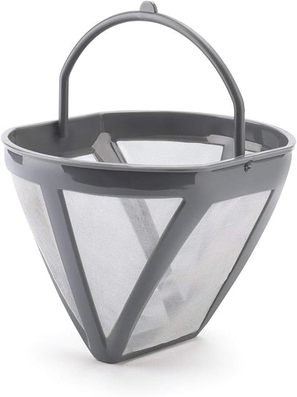 Smeg 50's Retro Style Aesthetic Drip Coffee Machine with 10 Cup Glass Carafe, Auto Start Feature, Keep Warm Plate, and Two Coffee Strength Settings (Red)