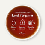 Load image into Gallery viewer, Steven Smith Teamaker Lord Bergamot No. 55, Caffeinated, Sugar-Free, Sustainably Grown, Full Leaf Earl Grey Black Tea Bags, 15 Sachets, 1.2oz each