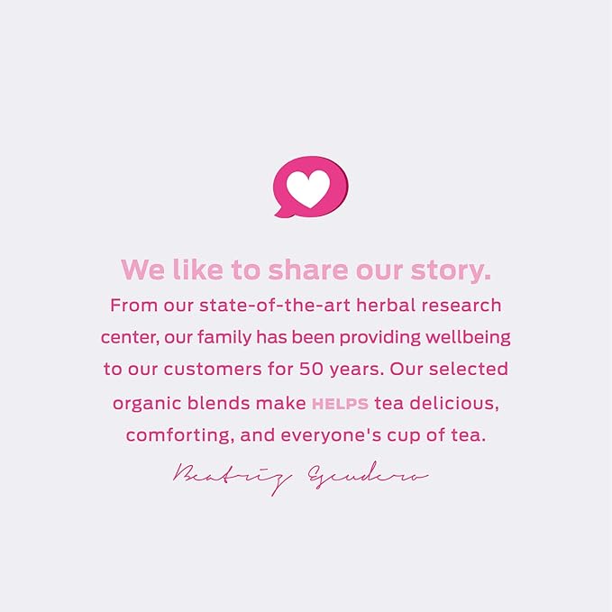 HELPS TEAS | Helps Nursing Mother Tea | Organic herbal blend of fennel, caraway, anise and lemon verbena that will help you during your breastfeeding period | 16 Tea Bags |