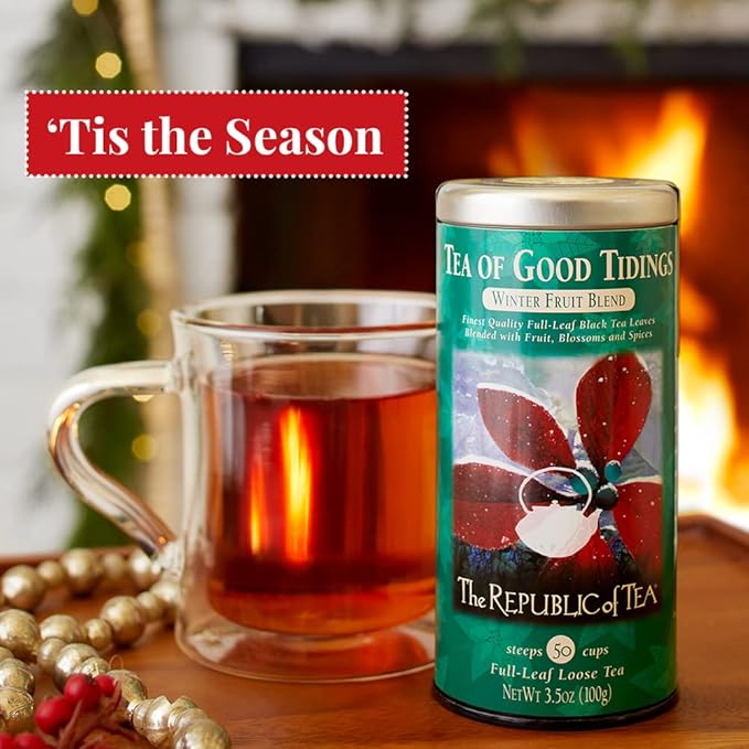 The Republic of Tea, Tea of Good Tidings, Full Leaf 3.5 Oz.