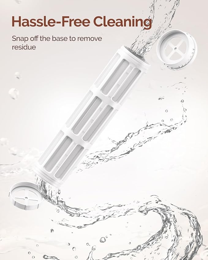 Maestri House Compact Cold Brew Coffee Maker, 64oz Iced Tea and Coffee Maker Brewer Space Saving Tritan Pitcher, 350 Mesh Filter, 100% Leak-Proof