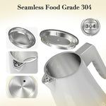 Load image into Gallery viewer, Electric Kettle Temperature Control, 304 Stainless Steel Interior, BPA-Free, 1.25L Hot Water Boiler, 1200W Kettle with Auto Shut-Off &amp; Boil Dry Protection, Cordless Base (Yellow Gradient)