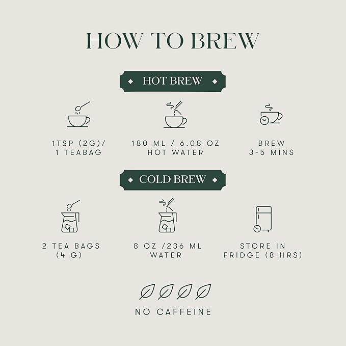 Luxmi Estates - Holy Basil - Organic Tulsi Tea - Loose Leaf - 50g (25 Cups) | With Tulsi and Ginger | Provides Immune Support, Stress Relief and Uplifts Mood