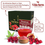 Load image into Gallery viewer, VIDA FARM 75 Hibiscus Tea Bags, Natural Dried Hibiscus Flowers Tea Bags, Roselle Hibiscus Sorrel Tea Jamaica Roselle Tea, No Sugar, No Caffeine, No Gluten