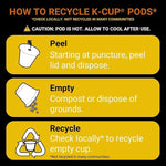 Load image into Gallery viewer, Chock Full o'Nuts Upper West Side Coffee, Dark Roast, Compatible with K-Cup Pods, 12 CT (Pack of 6)