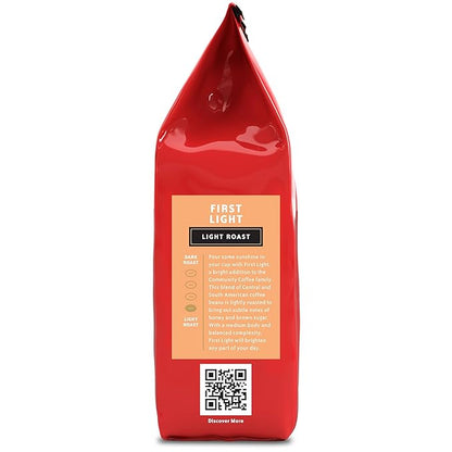 Community Coffee First Light Blend, 12 Ounces Light Roast Ground Coffee, 12 Ounce (Pack of 1)