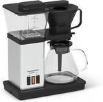 Load image into Gallery viewer, SimplyGoodCoffee Coffee Maker / Coffee Machine. 8 Cup Automatic Drip Pour Over Coffee Brewer. Easy To Use, Gold Cup Standard. Black/Stainless Steel