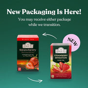 Ahmad Teas - Strawberry Black Tea 1.4oz - 20 Tea Bags