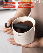 Load image into Gallery viewer, Bincoo Small Coffee Knock Box 4.5 Inch - Espresso Accessories for Coffee Grounds Container - Multifunctional, Suitable for Home &amp; Bar.(White)