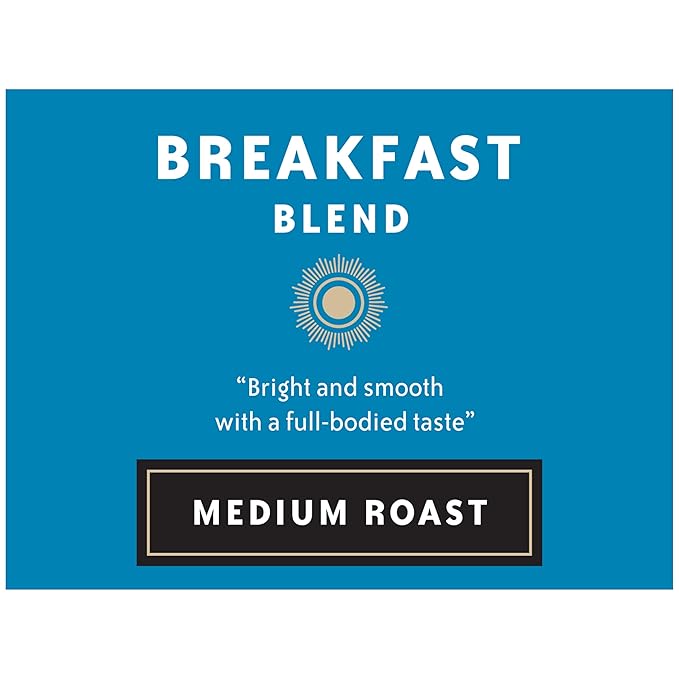Community Coffee Breakfast Blend 72 Ounces Ground Coffee, Medium Roast, 12 Ounce Bag (Pack of 6)