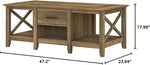 Load image into Gallery viewer, Bush Furniture Key West Coffee Table with Storage in Reclaimed Pine