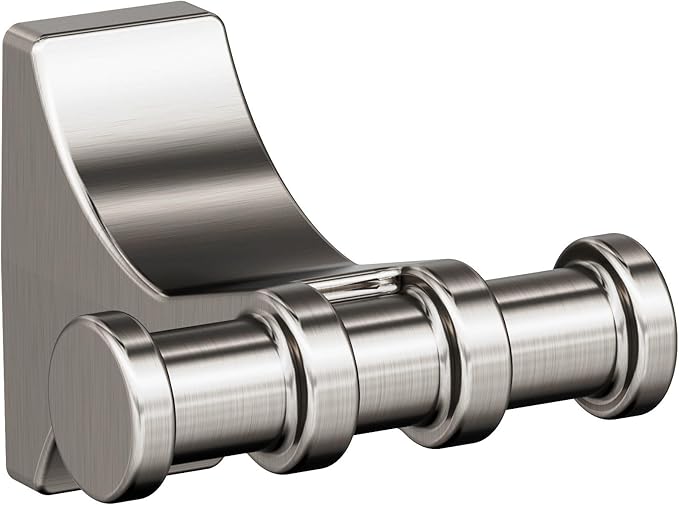 Amerock | Brushed Nickel | Davenport |Towel Bar | 24 inch (610 mm) | 4 Piece | Bathroom Accessories Set