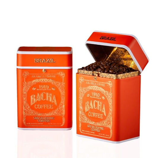 Bacha Coffee | São Silvestre Single Origin Signature Nomad Collection, Medium Roast, 100% Arabica Specialty Coffee, Whole Beans, 250g