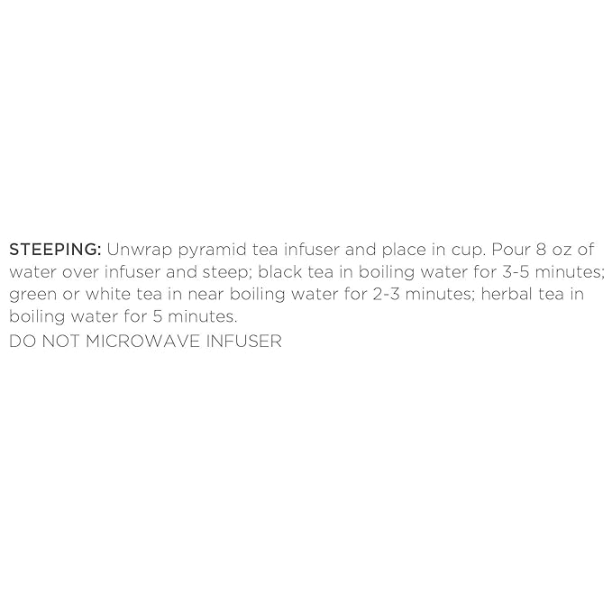 Tea Forte Soleil Petite Presentation Box Tea Gift Set Sampler, 10 Count, 2 of Each Variety Individually Wrapped Handcrafted Pyramid Infuser Bags