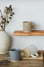 Load image into Gallery viewer, famiware Coffee Mugs for 4, 12 oz Mug Set, Dringking Cup with Handle for Coffee, Tea, Cocoa, Milk, Milkyway serise, Multi-color