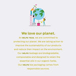 Load image into Gallery viewer, HELPS TEAS | Helps Detox Tea | Organic herbal blend of Horsetail, Green Tea, Herbal Lemon, Ulmaria and Rosemary that facilitate naturally our detox and depurative process. 16 Tea Bags