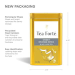 Load image into Gallery viewer, Tea Forte Sweet Orange Spice Premium Loose Leaf Caffeinated Black Tea Blend Canister, Makes 35-50 Cups