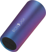 IRON °FLASK Classic Tumbler - Vacuum Insulated Stainless Steel Water Bottle, Double Walled, Drinking Cup, Insulated Travel Mug (Aurora, 24 oz Solid Lid)