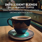 Load image into Gallery viewer, Intelligent Blends Medium Dark Roast Coffee Pods, 100 ct, Recyclable Single Serve Pods – 100% Arabica Coffee, Compatible with Keurig K Cups Maker